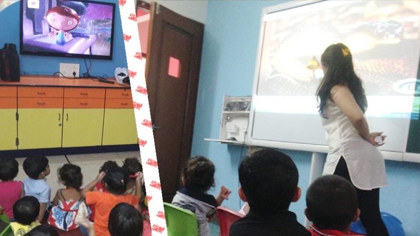 Technology in Preschool – Smart Class, Audio Visual Class